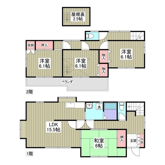 【間取り】 | リブレス萱場戸建