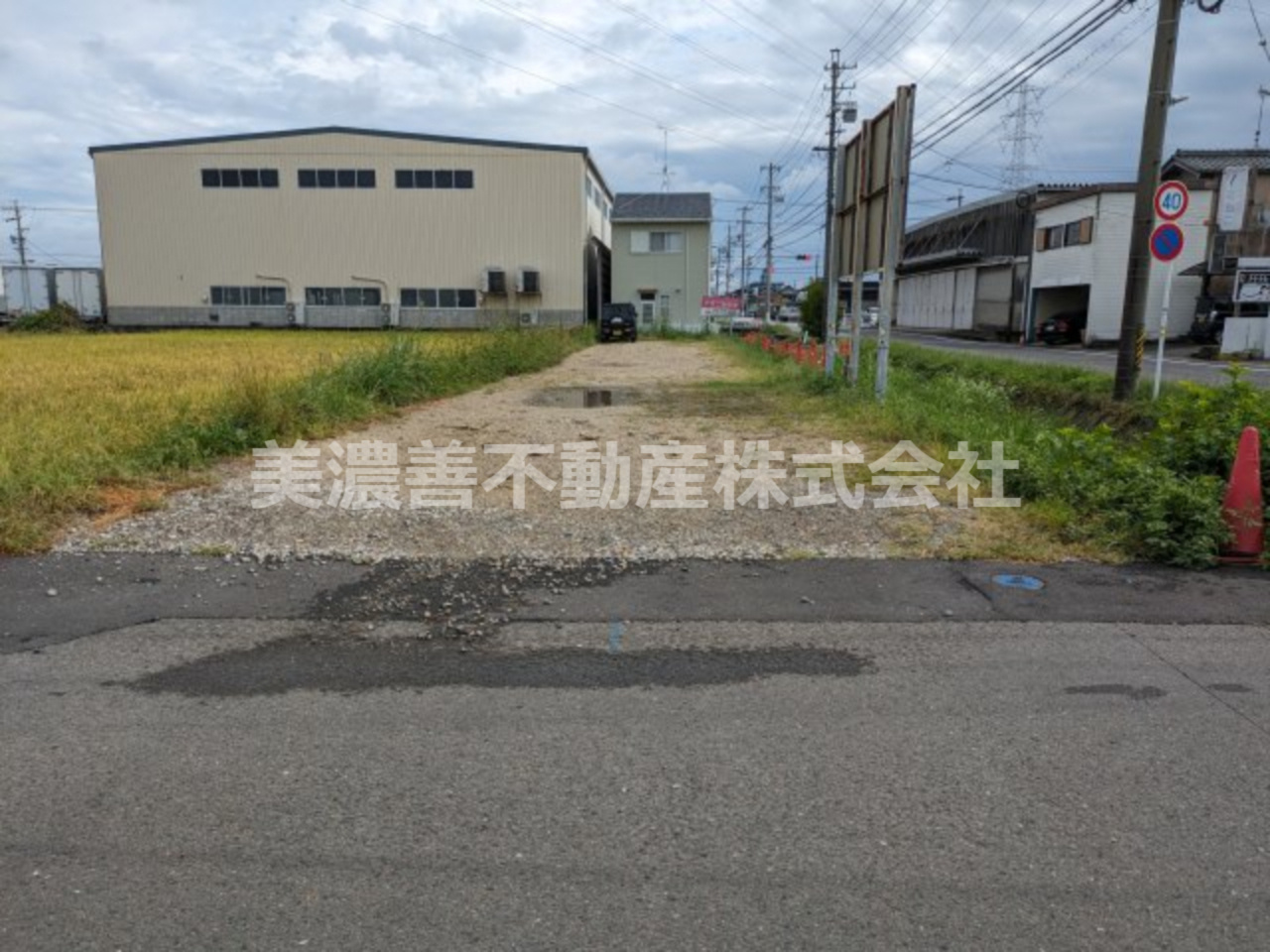 ６１７９９　羽島郡岐南町伏屋土地の外観