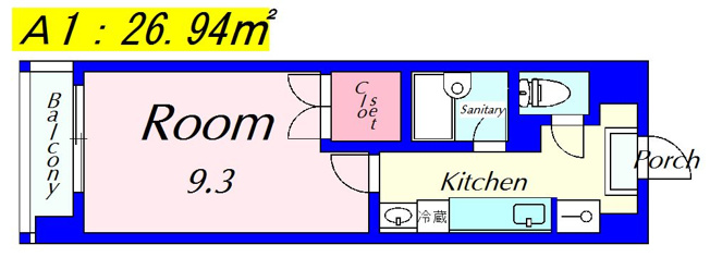 【間取り】 | アートプラザ124