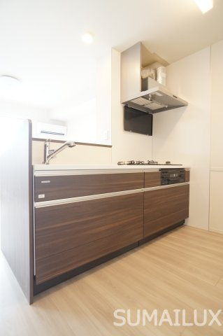 熊本市南区南高江１丁目のアパートのキッチン