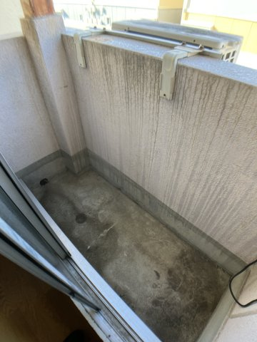 アクティ大和10のバルコニー