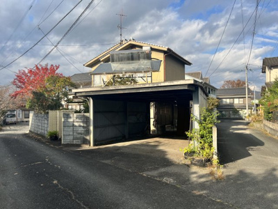 【外観】 | 十二町土地 | 建物は引渡しまでに取り壊し予定です。