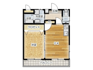 【間取り】 | コーポスタートⅤ
