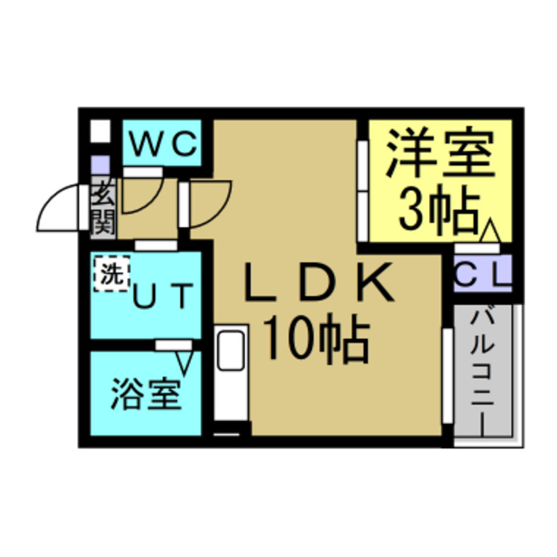 Jack yawataⅠの間取り