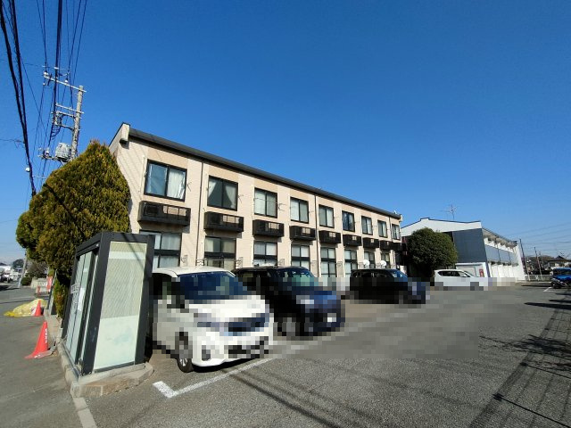城南Ⅱの外観パース|外観は落ち着いています