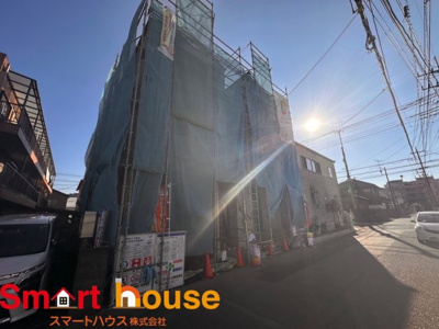 【前面道路含む現地写真】 | 相模原市淵野辺　新築2棟