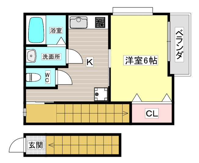 【間取り】 | サンフォード上ケ原