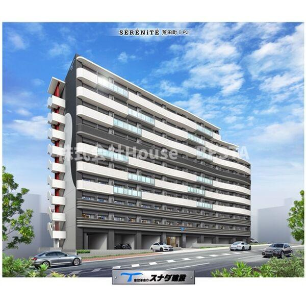 セレニテ神戸ミラクノールのエントランス