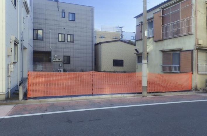 台東区清川１丁目　前面道路約８ｍ　売地の外観