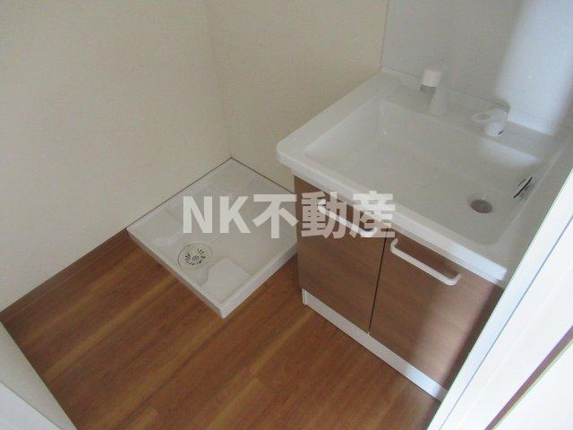 【洗面所】 | パニール・永和（河内永和賃貸） | 忙しい朝には欠かせない洗面所です