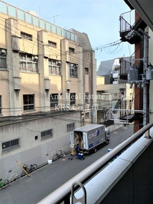 【展望】 | 南堀江アパートメントグランデ | 3階東向きバルコニーからの眺望です！