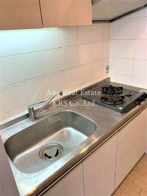 【キッチン】 | 南堀江アパートメントグランデ | 2口ガスコンロ！使いやすいキッチン！