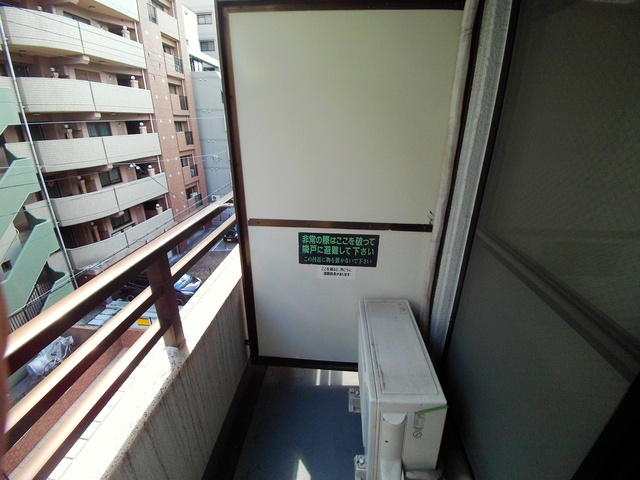 マリンクレール六甲Ⅱのバルコニー