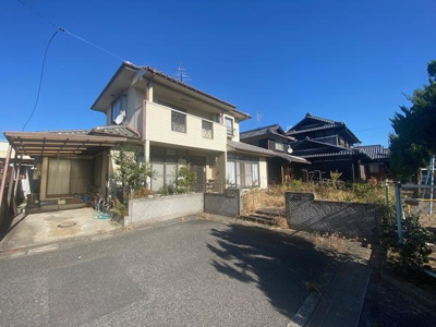 【外観】 | 中区江並土地 | 	・解体更地渡し
・測量後引き渡し
・現況の場合、解体費分の減額可能です