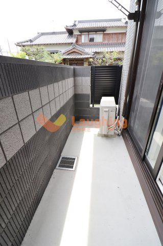 D-ROOM　FIRST　大善寺駅前のバルコニー|バルコニー付きです