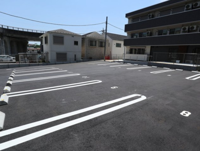 【駐車場】 | アンソレイエ | 駐輪場