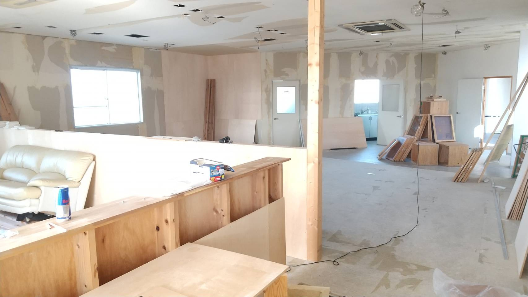 菩提寺北一丁目テナントの内装|中はこのようになっています