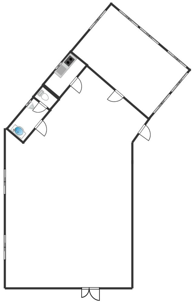 菩提寺北一丁目テナントの間取り