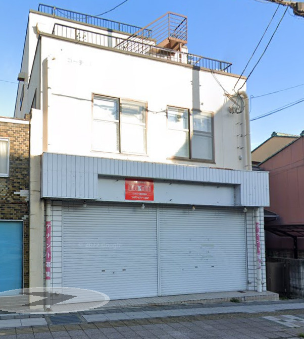 大津市札の辻の店舗事務所の外観