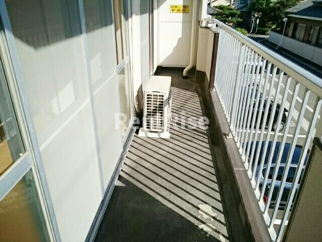エステート豊のバルコニー|バルコニー
