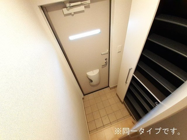 アドラブールの玄関|ゆったりとした玄関です