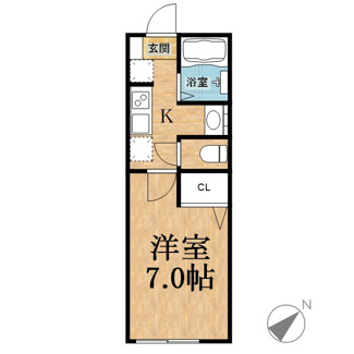 【間取り】 | ラパ　メイプル