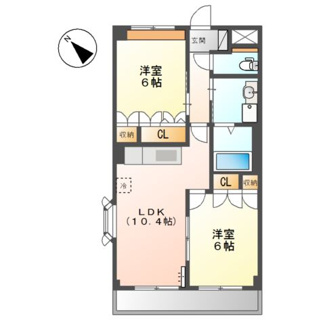 【間取り】 | グラン・アムール弐番館