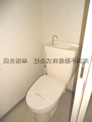 【トイレ】 | ソレイユ幕張 | 清潔感のあるトイレです