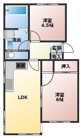 【間取り】 | ソレイユ幕張