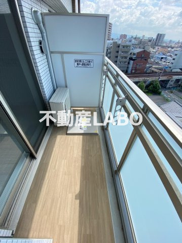 ララプレイス天王寺ルフレのバルコニー