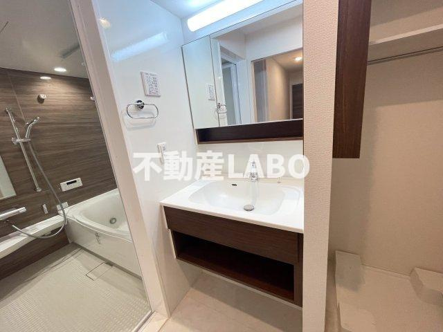 Raccolt阪南町の洗面所