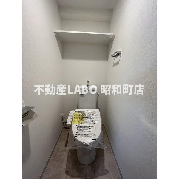 DOUBLE NINE RESIDENCE TENNOJIMINAMIのトイレ