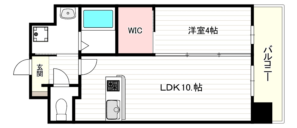 Miele昭和町の間取り