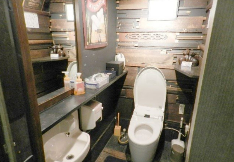 大津市栄町の店舗一部のトイレ|トイレです