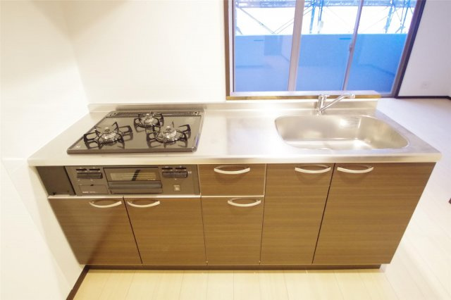 熊本市中央区新町３丁目の賃貸マンションのキッチン