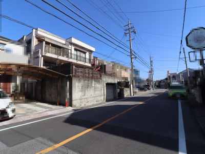 【前面道路含む現地写真】 | 岡崎市六供本町2丁目土地