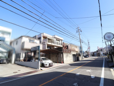 【前面道路含む現地写真】 | 岡崎市六供本町2丁目土地