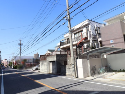 【前面道路含む現地写真】 | 岡崎市六供本町2丁目土地