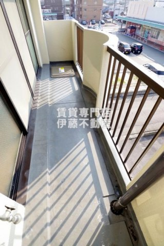 エクセル寿のバルコニー|南向き