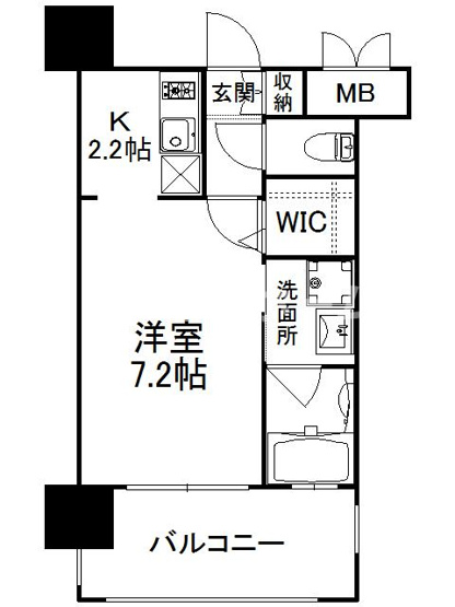 【間取り】 | エンクレスト天神AVANT
