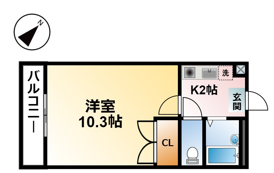 アークAの間取り