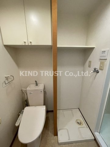 アスティナ天神橋のトイレ|落ち着いた色調のトイレです