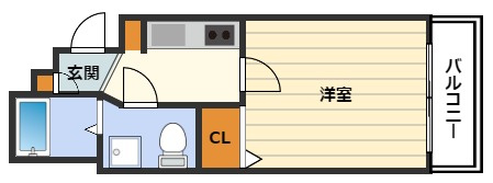 アスティナ天神橋の間取り