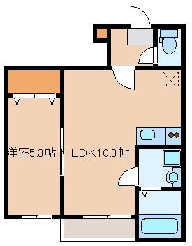 【間取り】 | ma cherie R箱崎Ⅰ　プライスホームなら仲介手数料無料です！