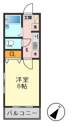 テスタ東小松川の間取り