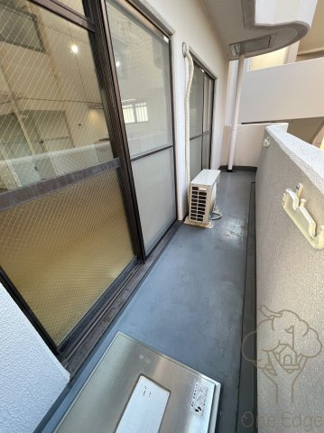 グレース北梅田のバルコニー