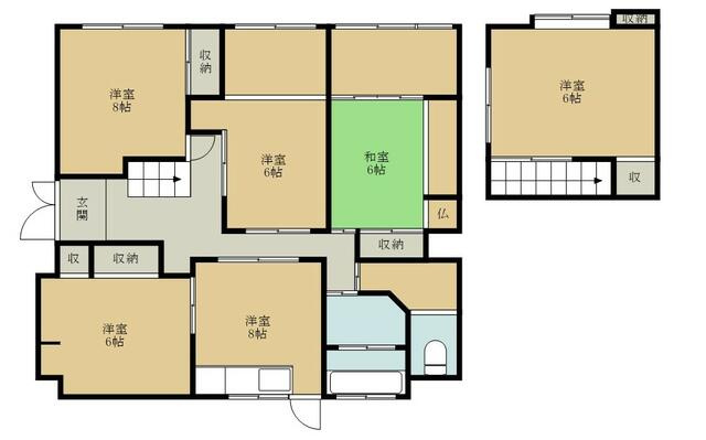 坂之上３丁目(建物:40.67坪･土地:108.58坪)中古住宅の画像