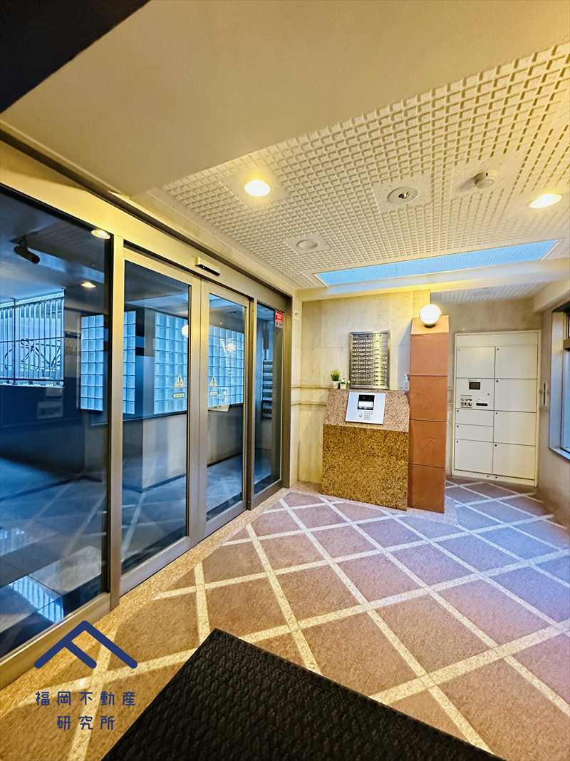 パティオ福岡東 North棟のエントランス