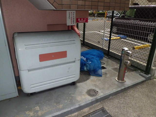 アルファコートのエントランス