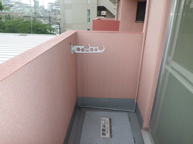 アルファコートのバルコニー